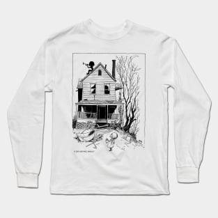 Playing the Blues in the Night Long Sleeve T-Shirt